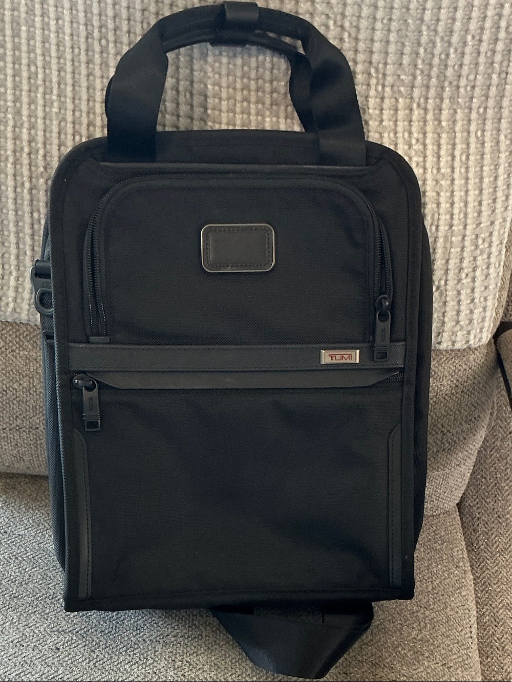 TUMI Alpha 3 Medium Travel Tote Crossbody Bag